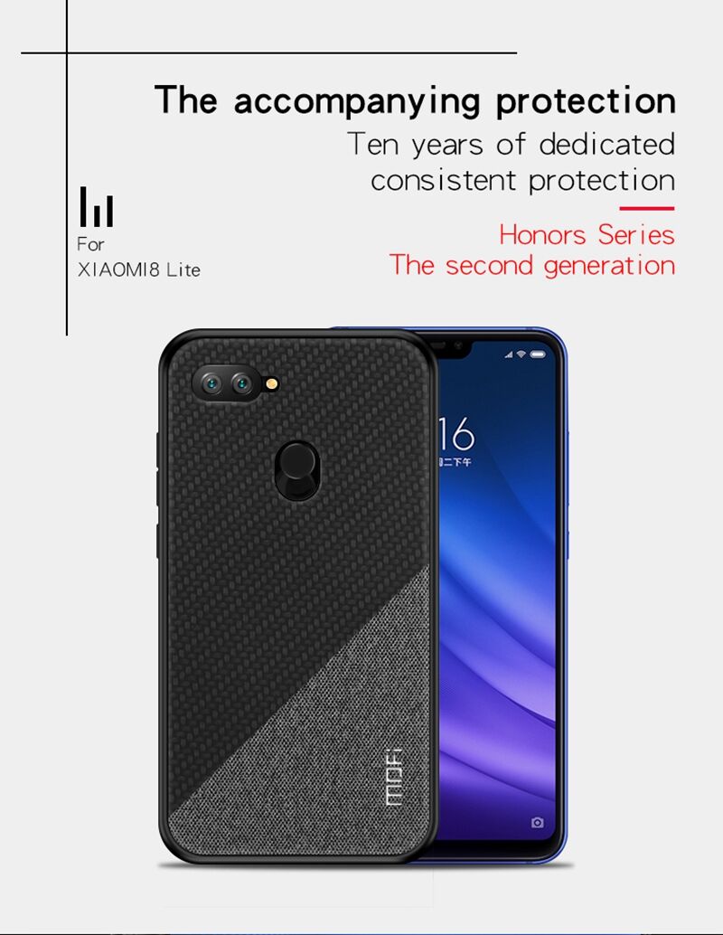 Mofi Protiskluzový kryt pro Xiaomi Mi 8 Lite - černý