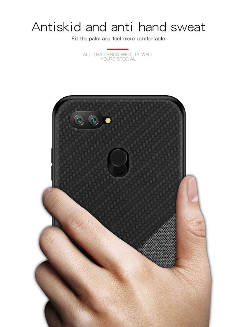 Mofi Protiskluzový kryt pro Xiaomi Mi 8 Lite - černý