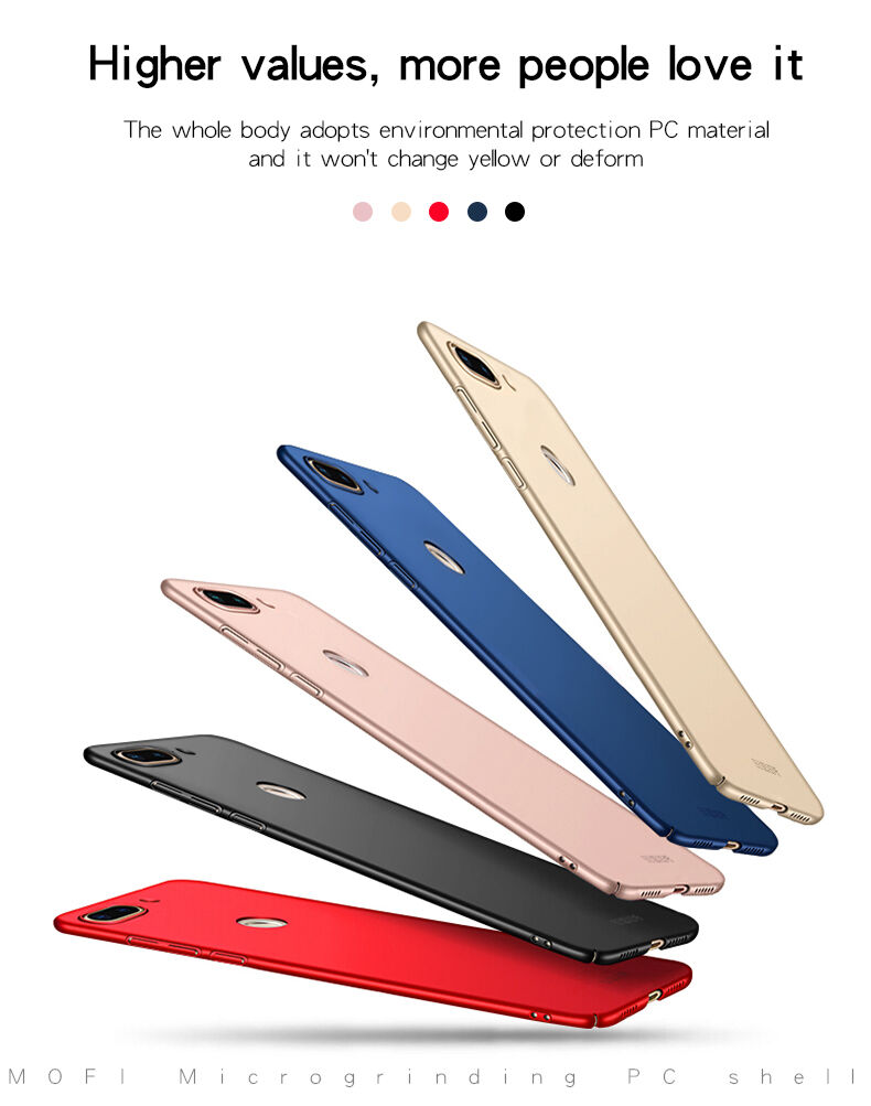 Mofi Plastový kryt Frosted pro Xiaomi Mi 8 Lite - černý