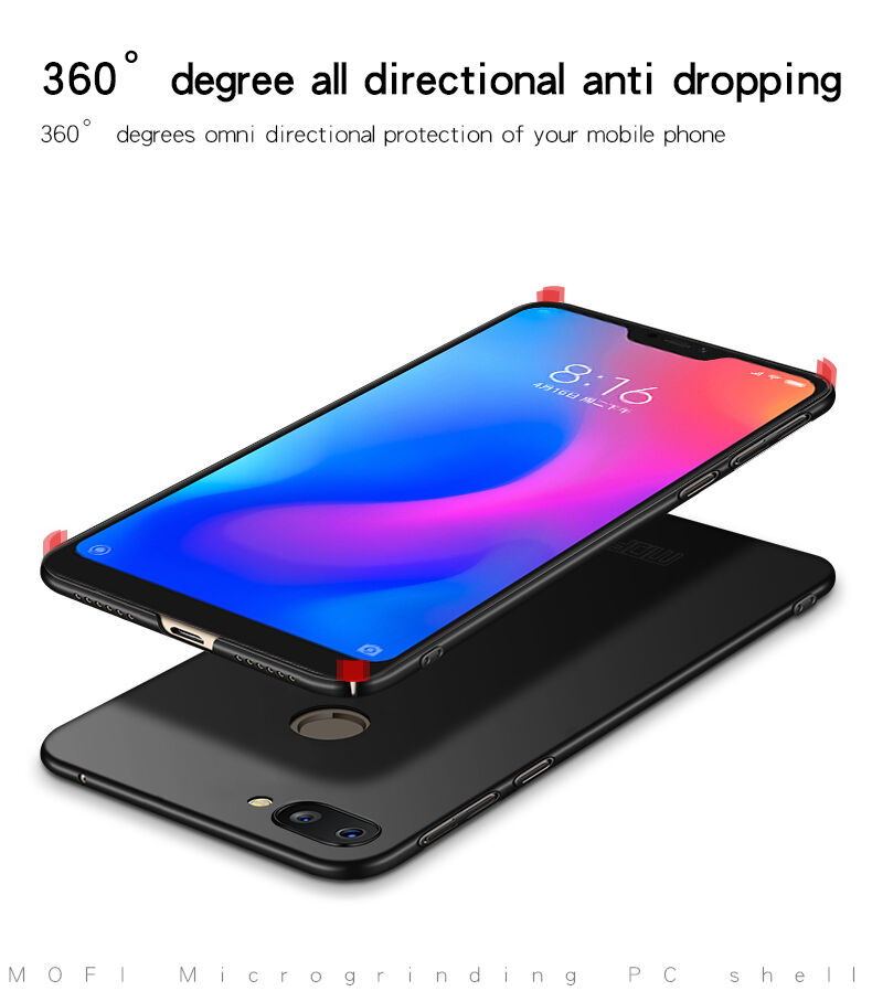 Mofi Plastový kryt Frosted pro Xiaomi Mi 8 Lite - černý