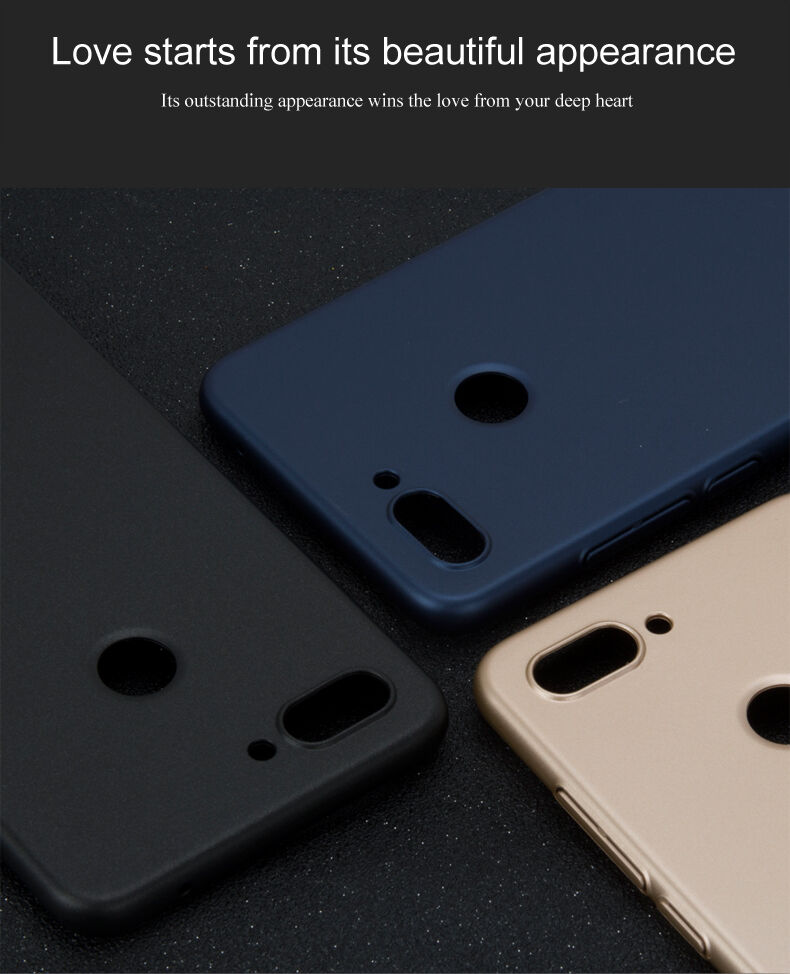 Lenuo plastový kryt pro Xiaomi Mi 8 Lite - černý