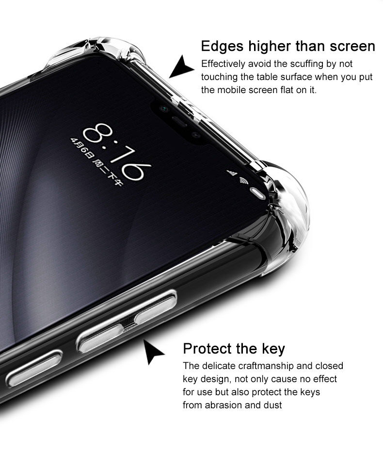 Imak plastový kryt pro Xiaomi Mi 8 Lite - transparentní