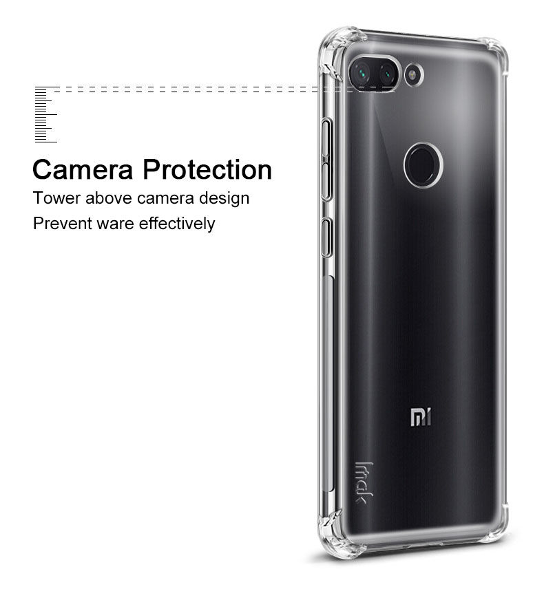 Imak plastový matný kryt pro Xiaomi Mi 8 Lite - černý