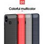 Ipaky plastový kryt s broušenou texturou pro Xiaomi Mi 8 - šedý