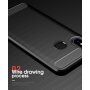 Ipaky plastový kryt s broušenou texturou pro Xiaomi Mi 8 - šedý