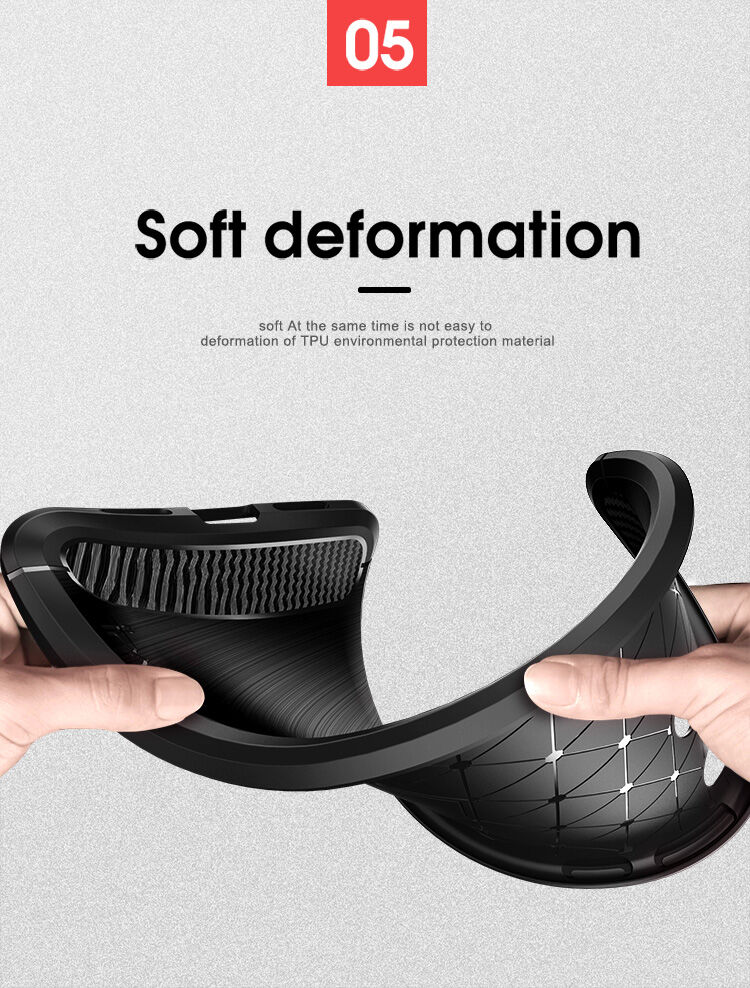 Ipaky plastový kryt s broušenou texturou pro Xiaomi Mi 8 - šedý