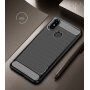 Ipaky plastový kryt s broušenou texturou pro Xiaomi Mi 8 - šedý