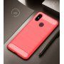 Ipaky plastový kryt s broušenou texturou pro Xiaomi Mi 8 - šedý