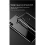 Baseus Shining čirý kryt s rámečkem pro Xiaomi Mi 8 - modrý