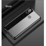 Baseus Shining čirý kryt s rámečkem pro Xiaomi Mi 8 - modrý