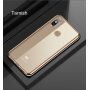 Baseus Shining čirý kryt s rámečkem pro Xiaomi Mi 8 - modrý