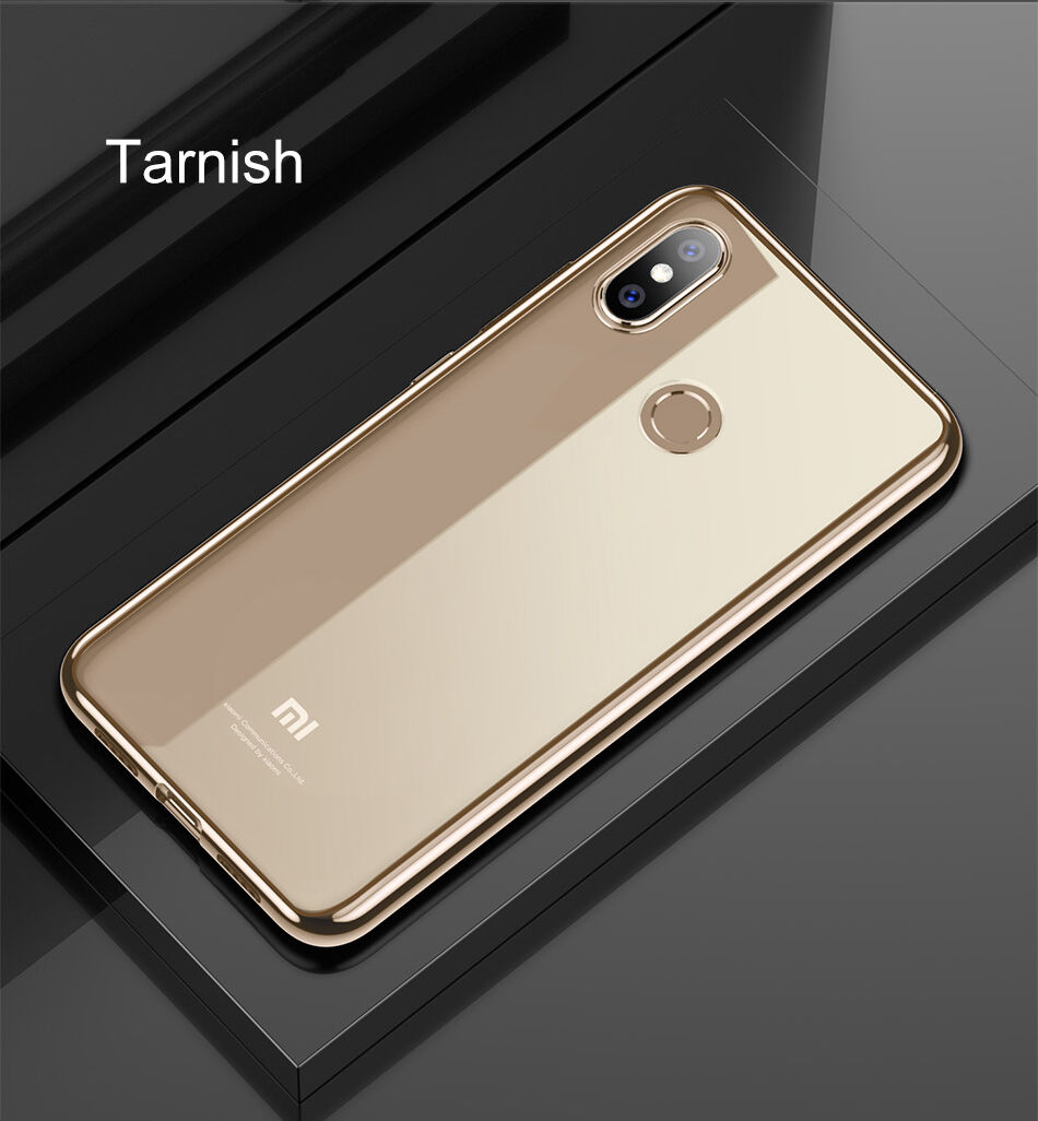 Baseus Shining čirý kryt s rámečkem pro Xiaomi Mi 8 - modrý