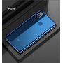 Baseus Shining čirý kryt s rámečkem pro Xiaomi Mi 8 - modrý