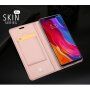 Dux Ducis Skin Pro kožené flipové pouzdro pro Xiaomi Mi 8 - modré