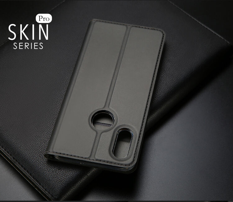 Dux Ducis Skin Pro kožené flipové pouzdro pro Xiaomi Mi 8 - černé