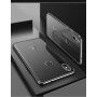 Cafele plastový kryt čirý s rámečkem pro Xiaomi Mi 8 - modrý