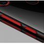 Cafele plastový kryt čirý s rámečkem pro Xiaomi Mi 8 - stříbrný