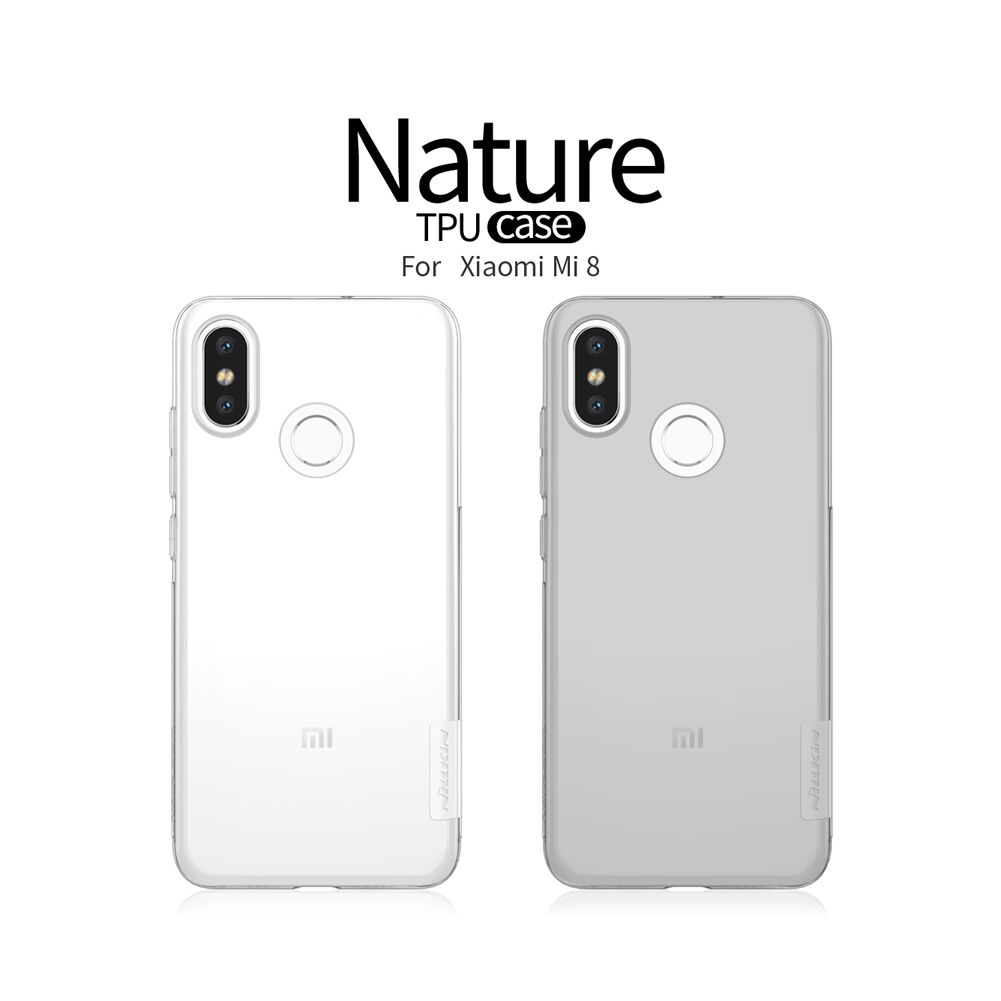 Nillkin Nature kryt pro Xiaomi Mi 8 - bílý