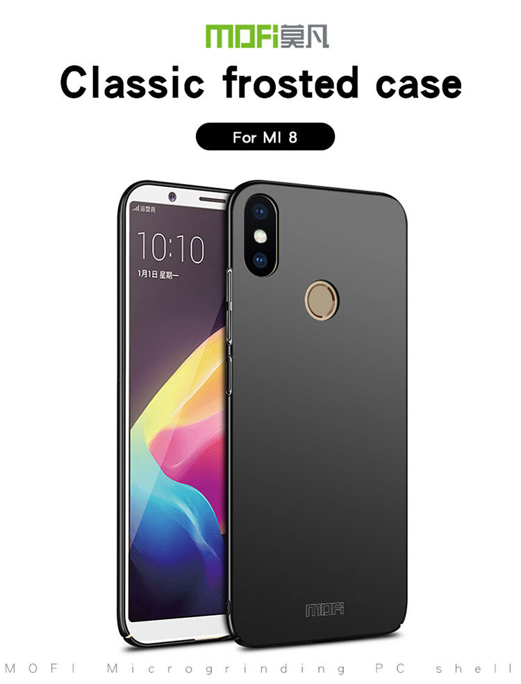 Mofi Shield Frosted kryt pro Xiaomi Mi 8 - červený