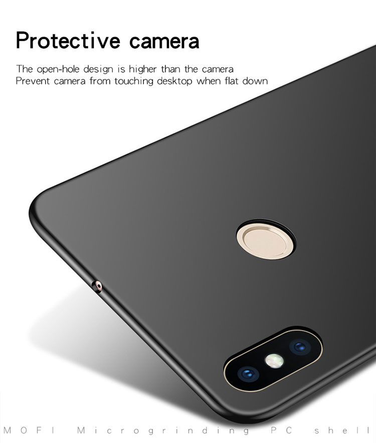 Mofi Shield Frosted kryt pro Xiaomi Mi 8 - červený
