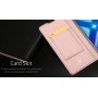 Dux Ducis Skin Pro kožené flipové pouzdro pro Honor 8X - zlaté