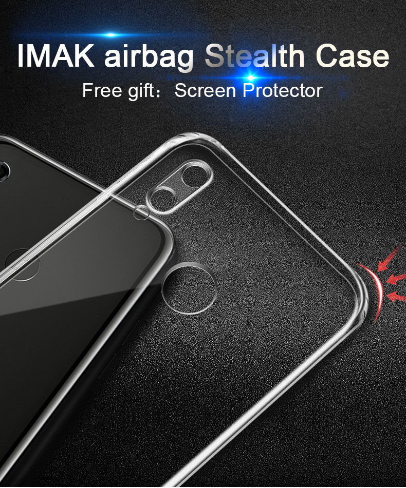 Imak plastový kryt anti-drop pro Honor 8X - transparentní