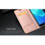 Dux Ducis Skin Pro kožené flipové pouzdro pro Honor 7S - růžovozlaté