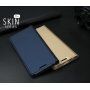 Dux Ducis Skin Pro kožené flipové pouzdro pro Honor 7S - šedé