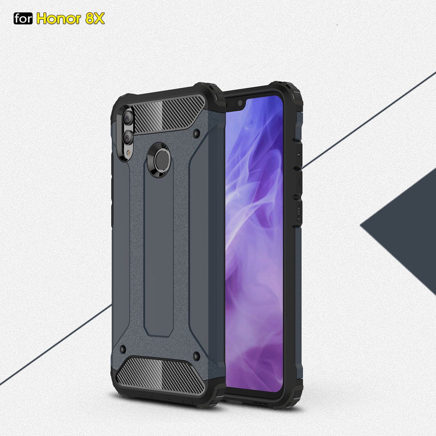Super odolný kryt Armor pro Honor 8X - růžovozlatý