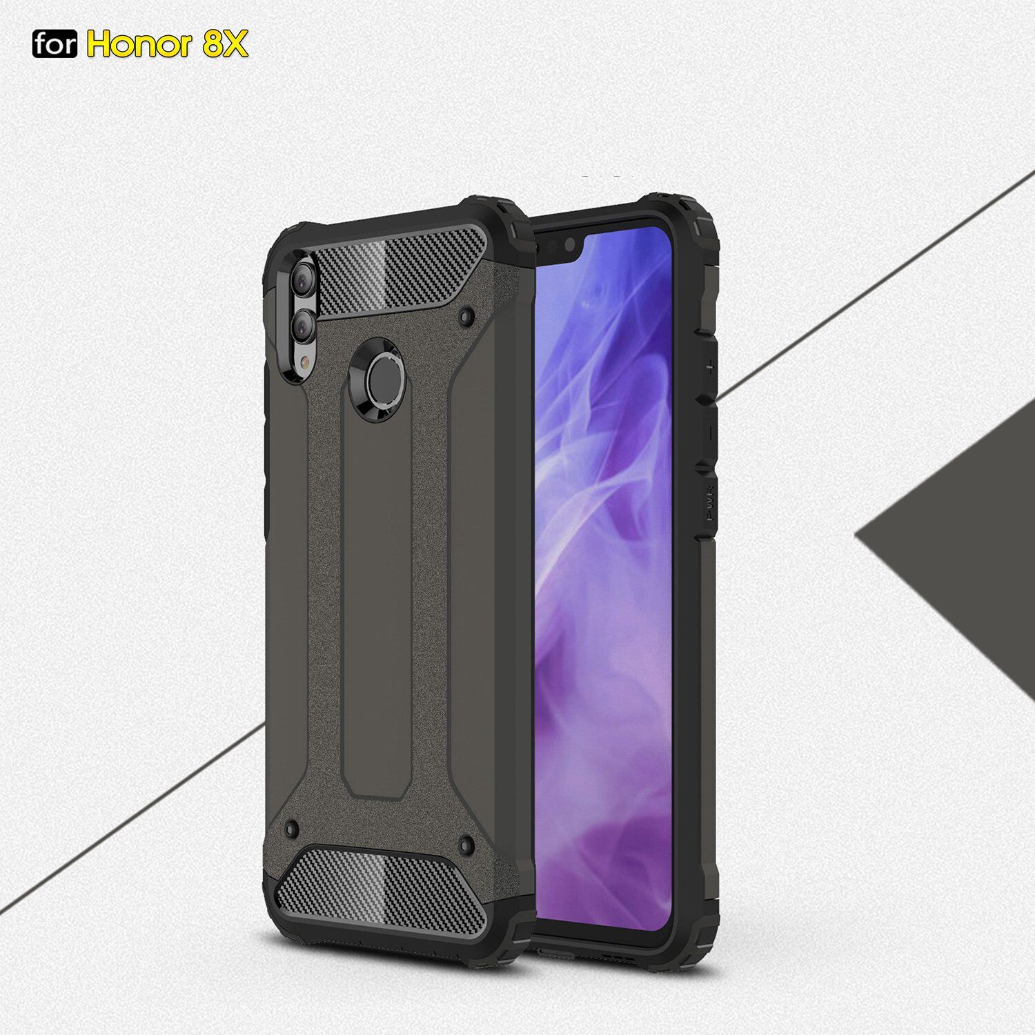 Super odolný kryt Armor pro Honor 8X - růžovozlatý
