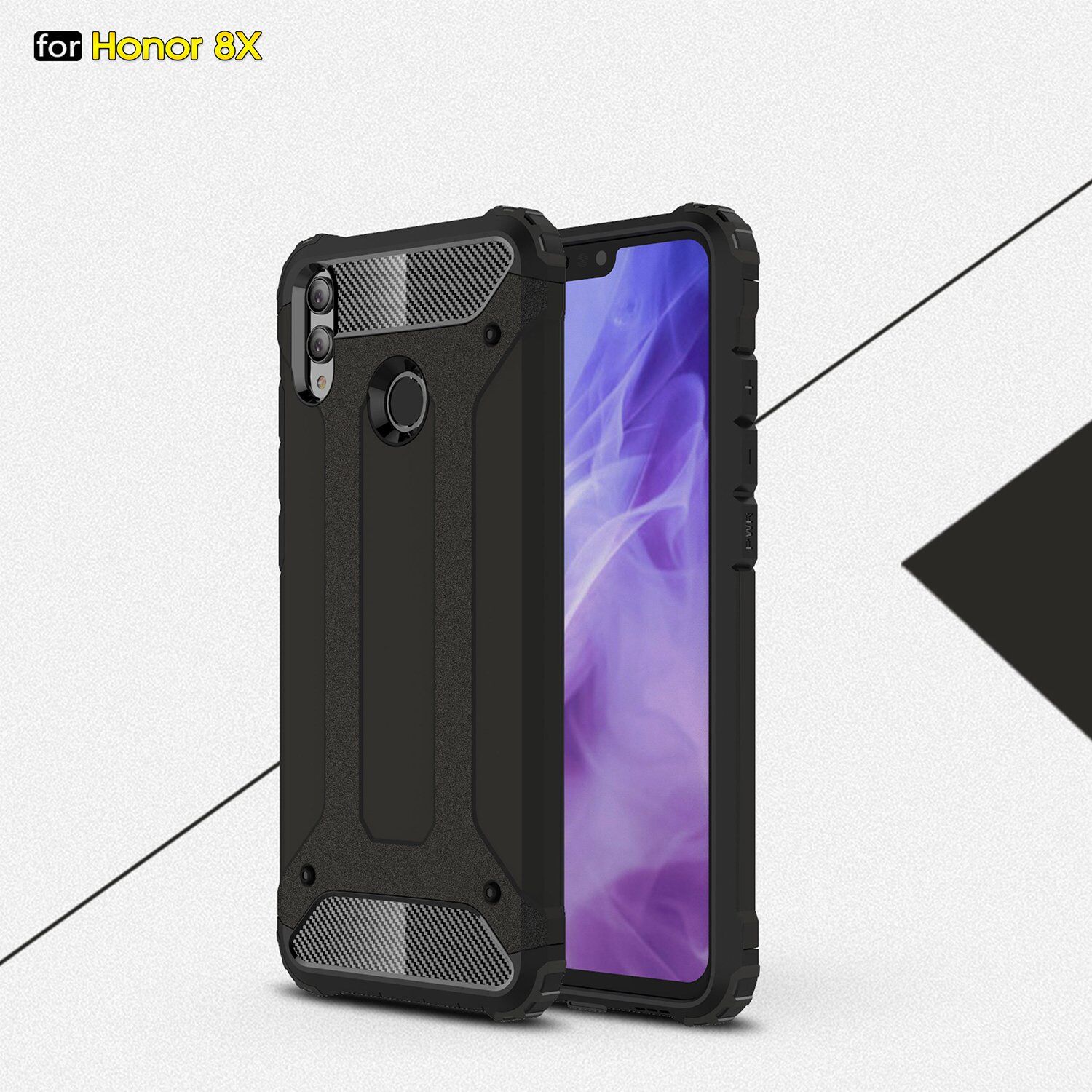Super odolný kryt Armor pro Honor 8X - růžovozlatý