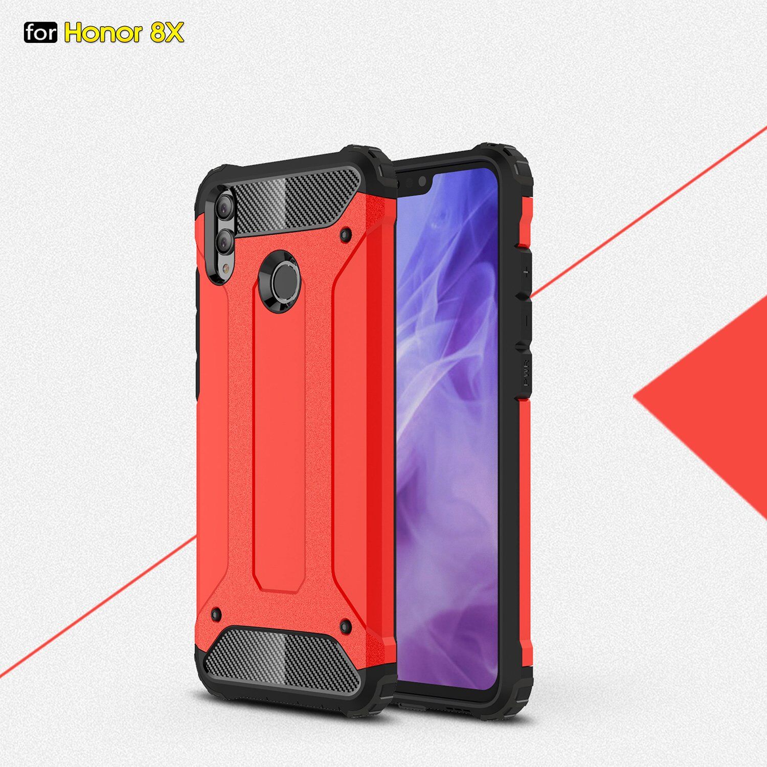 Super odolný kryt Armor pro Honor 8X - růžovozlatý