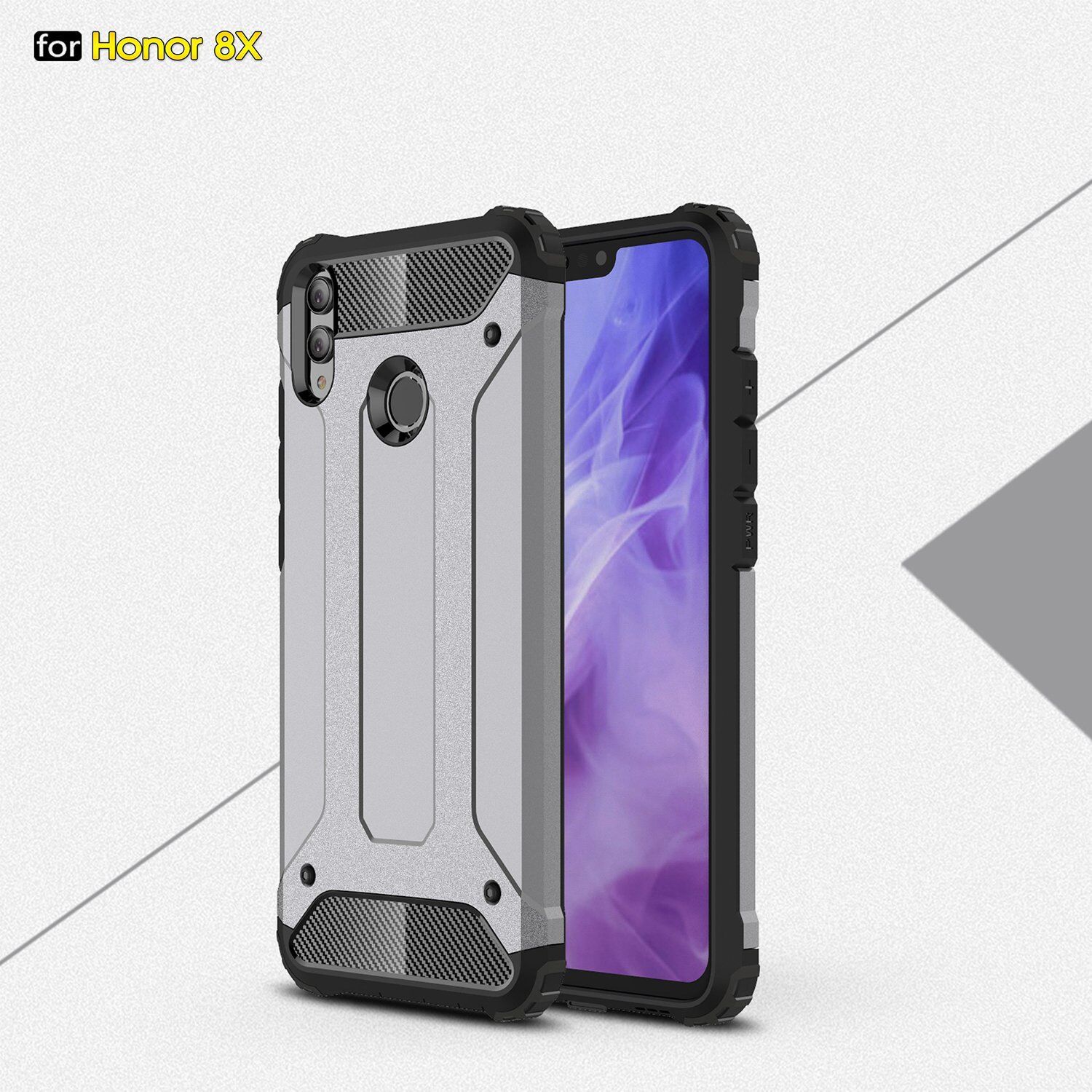 Super odolný kryt Armor pro Honor 8X - růžovozlatý