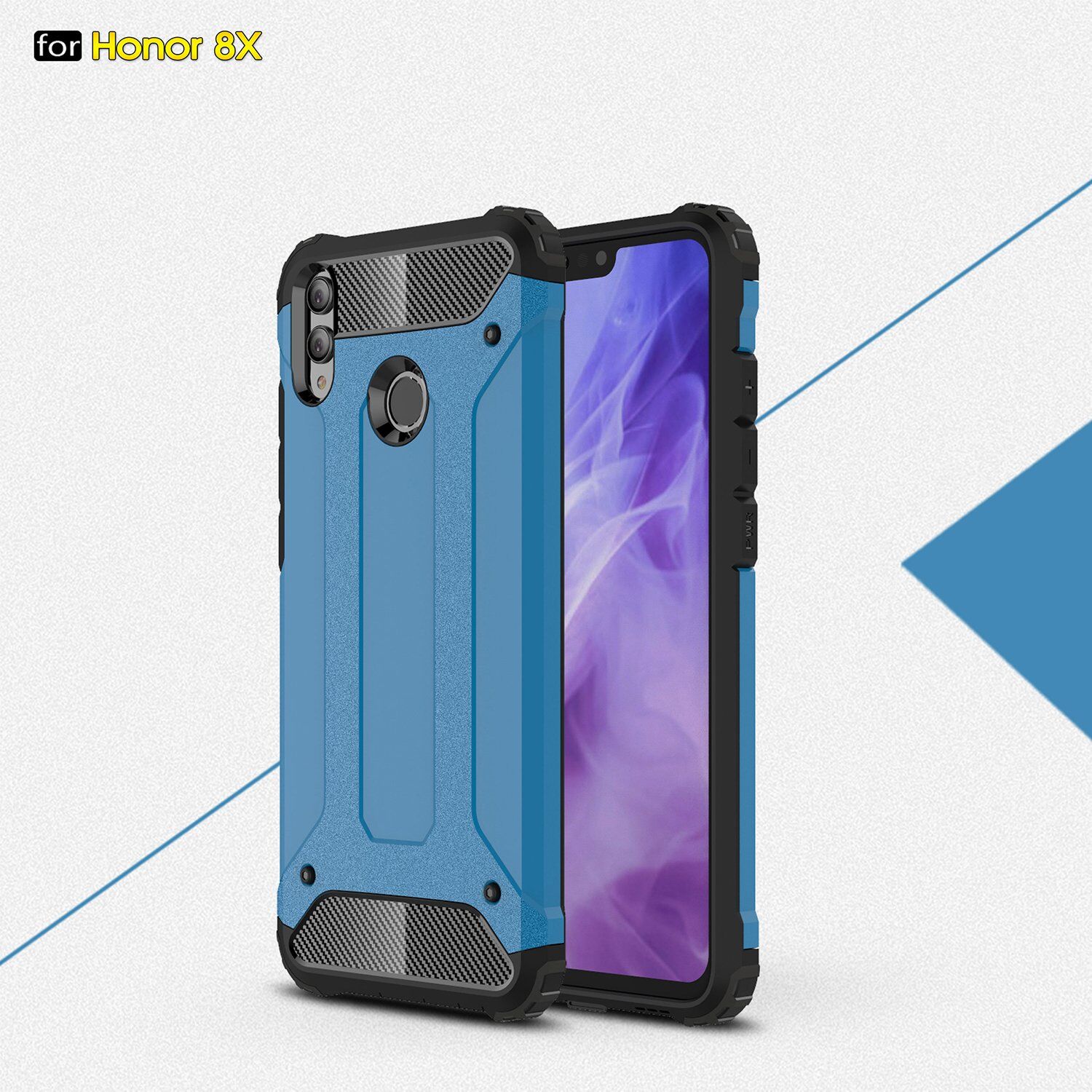 Super odolný kryt Armor pro Honor 8X - růžovozlatý