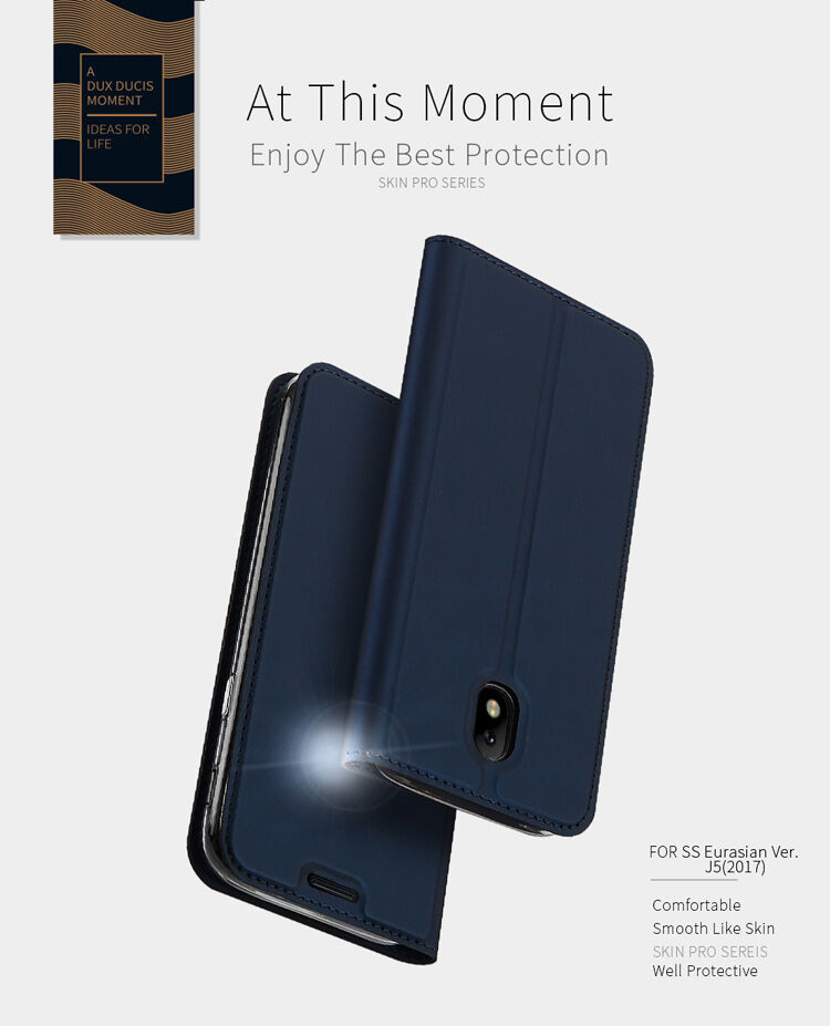 Dux Ducis Skin Pro flipové pouzdro pro Samsung Galaxy J5 (2017) - zlaté