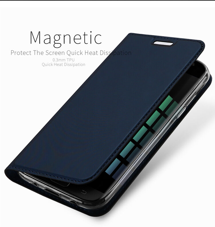 Dux Ducis Skin Pro flipové pouzdro pro Samsung Galaxy J5 (2017) - růžovozlaté