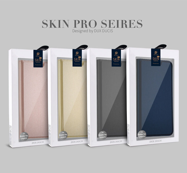 Dux Ducis Skin Pro flipové pouzdro pro Samsung Galaxy J5 (2017) - růžovozlaté