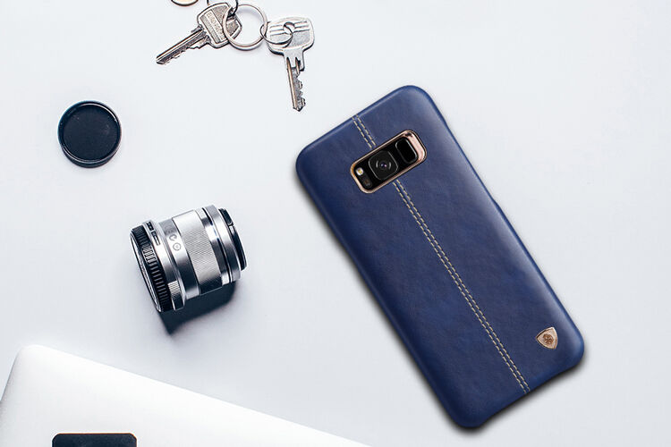 Nillkin Englon kožený kryt pro Samsung Galaxy S8 Plus - červený