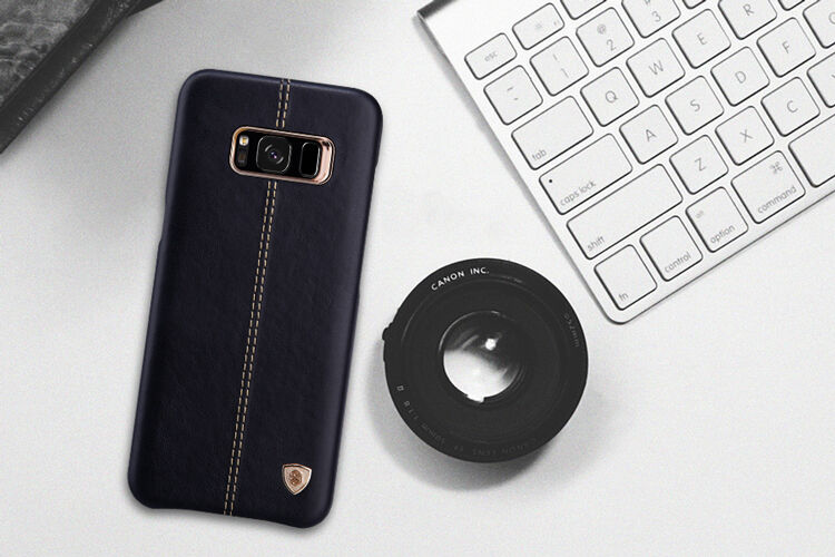 Nillkin Englon kožený kryt pro Samsung Galaxy S8 Plus - červený