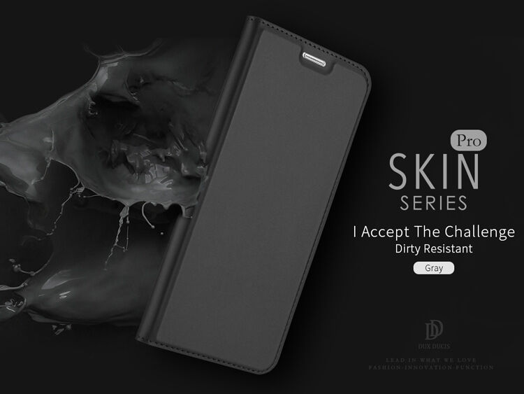 Dux Ducis Skin Pro flipové pouzdro pro Samsung Galaxy S8 Plus - šedé