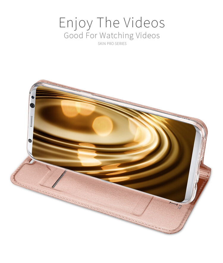 Dux Ducis Skin Pro flipové pouzdro pro Samsung Galaxy S8 - růžovozlaté