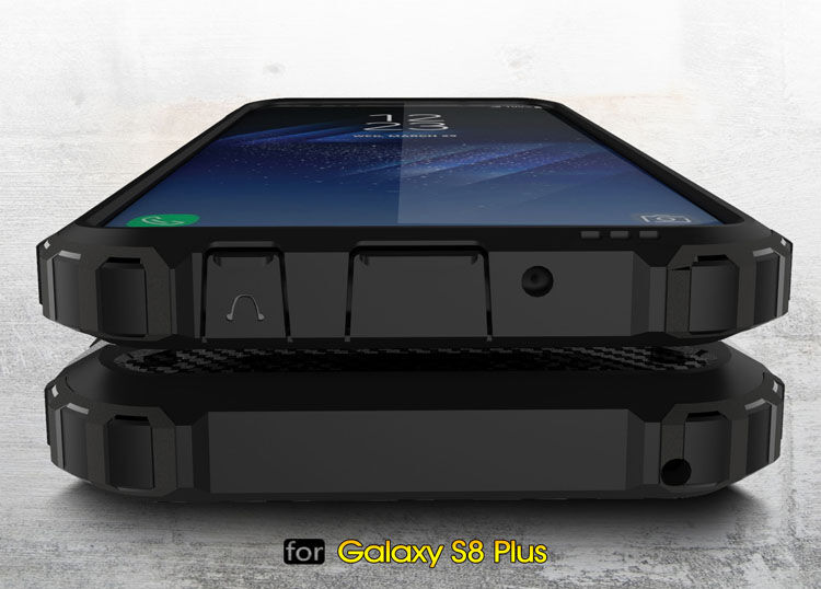 Super odolný kryt Armor pro Samsung Galaxy S8 Plus - tmavěmodrý