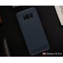 Plastový kryt s broušenou texturou pro Samsung Galaxy S8 Plus - tmavěmodrý