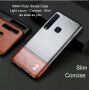 Imak Ruiyi kožený kryt pro Samsung Galaxy A9 (2018) - černý