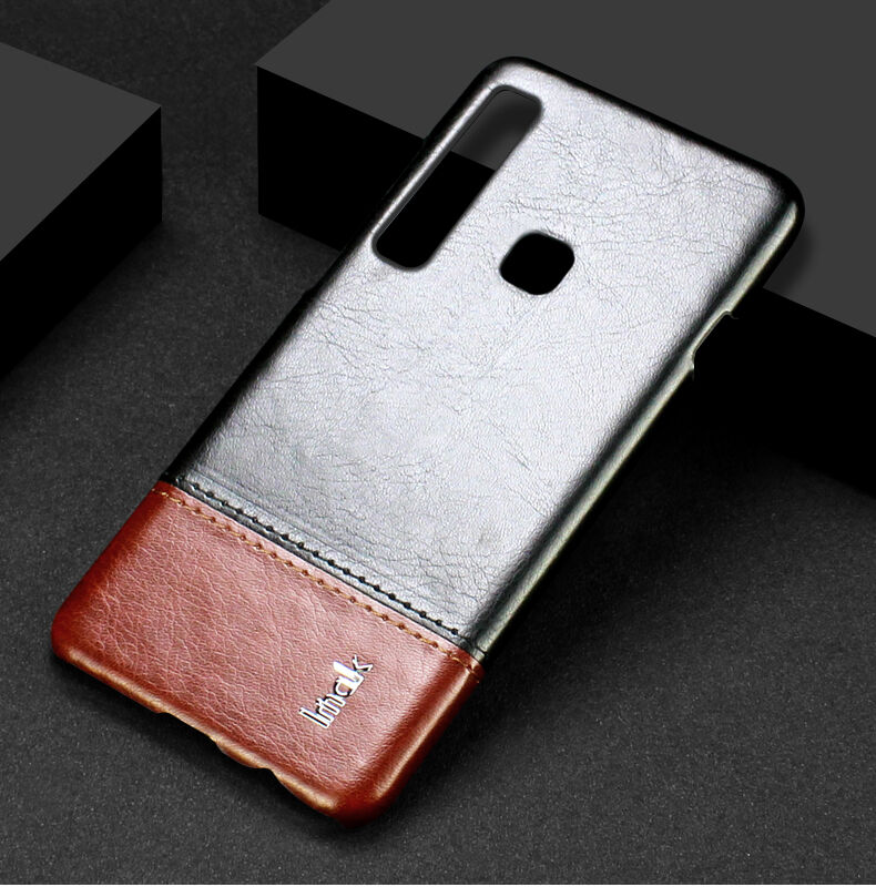 Imak Ruiyi kožený kryt pro Samsung Galaxy A9 (2018) - černý