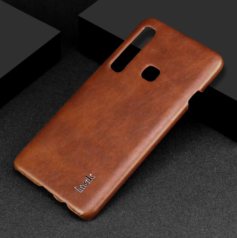 Imak Ruiyi kožený kryt pro Samsung Galaxy A9 (2018) - černý