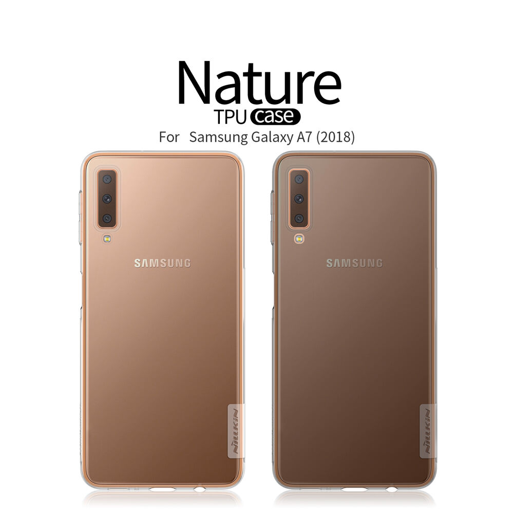 Nillkin Nature plastový kryt pro Samsung Galaxy A7 (2018) - transparentní