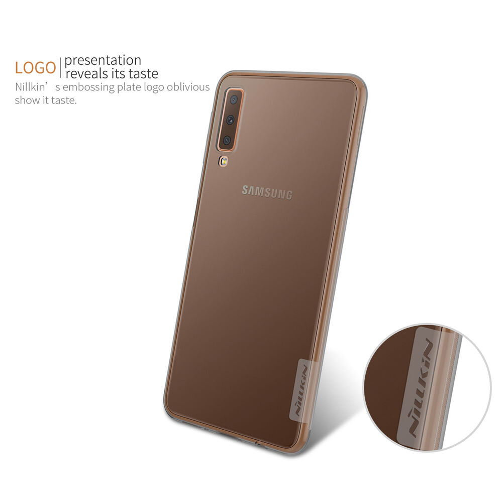 Nillkin Nature plastový kryt pro Samsung Galaxy A7 (2018) - transparentní