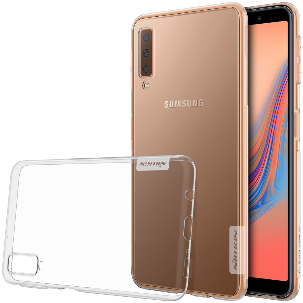 Nillkin Nature plastový kryt pro Samsung Galaxy A7 (2018) - transparentní