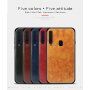 Mofi Kožený kryt pro Samsung Galaxy A9 (2018) - tmavěmodrý